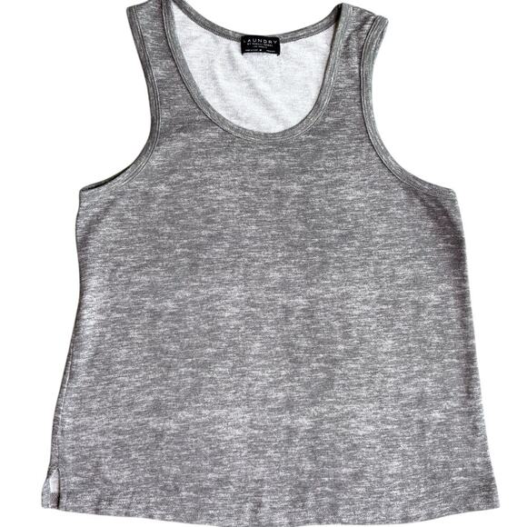 Laundry by Shelli Segal Women's Gray Tank Summer Spring Size M - Picture 1 of 4